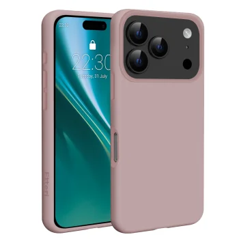 Etteri Silicone Mag Case for iPhone 17 Pro Max / 18 Pro Max, Light Pink