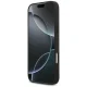 Guess iPhone 17 Pro Max Case Leather 4G Triangle Strass MagSafe, Black