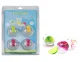 Ice Ball Mold Set 4 Pcs, 35 mm, Transparent