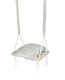 Indoor Garden Wooden Children\'s Swing 3in1, Light Grey