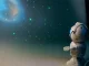 Astronaut Star Projector Night Light with Bluetooth Speaker