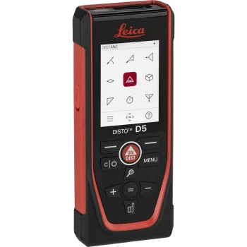 Laser Distance Measurer Leica Disto D5 (up to 200 m, Bluetooth 5.0, 2.4" IPS)