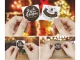 Decorative Christmas Stickers on a Roll 500 pcs 4cm