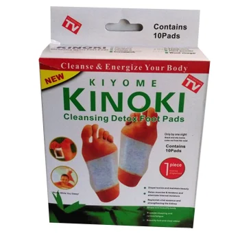 Kinoki Detox Cleansing Foot Patches, 10 pcs