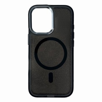Glitter Case MagSafe for iPhone 17, Black