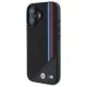 BMW M Meshed Tricolor Stripes MagSafe Case for iPhone 16 - Black