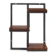 ModernHome 3-Tier Wall Shelf for Flowers and Decor