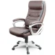 Sofotel 2261 Eco-Leather Office Chair, Brown
