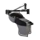 Wall-Mounted Salon Hair Steamer with Ozone Gabbiano 408D, Grey