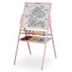 Ricokids Double-Sided Magnetic Art Easel for Kids, Pink