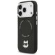 Karl Lagerfeld iPhone 17 Pro Max Case Choupette Pin MagSafe, Black