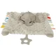 Sensory Comforter Toy with Teether and Crinkle Details Elephant