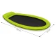 Intex Inflatable Beach Mattress with Mesh Bottom 58836, Green