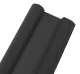 Black Door and Window Draft Stopper, 92 cm