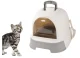 Enclosed Cat Litter Box with Scoop