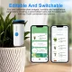 TUYA Smart Soil Temperature and Humidity Sensor, Wi-Fi, White/Blue