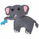 Kids DIY Felt Animals Sewing and Embroidery Kit, 6 Pcs