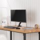 Maclean MC-860N Monitor Desk Mount with Gas Spring, 13\"-27\", 8 kg, Black