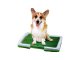 Dog Toilet Tray with Artificial Grass, Portable Pet Litter Tray for Indoor/Outdoor, Fake Pee Grass for Puppies