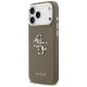 Guess Grained Big 4G Classic Logo Phone Case Cover iPhone 17 Pro Max - Brown