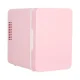 Electric Portable Mini Fridge, 4L (Cooling / Heating), Pink