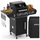 Kaminer Varen Black 3.0 Gas Barbecue 2+1 10kW