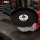 OPEX TOOLS OPX28010 Cordless Angle Grinder, 125mm, 21V, 2x 3.0Ah Batteries
