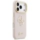Guess Grained Big 4G & Stand Camera Phone Case Cover iPhone 17 Pro - Pink
