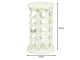 Rotating Coffee Capsule Stand, 40 Capsules, White