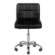 Gabbiano A-5299 Hairdressing Stool with Backrest, Black
