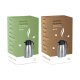 Berdsen BD-780 2L Vacuum Thermal Jug Set for Coffee and Tea, Silver