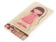 Wooden educational puzzle \"Montessori\" anatomy, studying the parts of the body, girl
