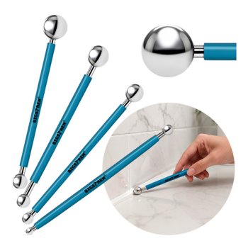 Bigstren Silicone and Grout Smoothing Tool Set, 4 pcs