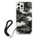 Apple iPhone 12 / 12 Pro 6.1\'\' Guess Camo Collection Case Cover (GUHCP12MKSARBK), Black