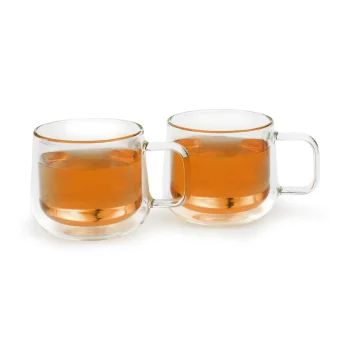 Bredemeijer Merano Double Walled Tea Glasses 290ml, Set of 2, 165051