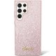 Samsung Galaxy S24 Ultra (SM-S928) Guess Glitter Script Case Cover (Guhcs24lhggshp), Pink