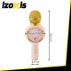 Izoxis Kids Wireless Bluetooth Karaoke Microphone, Pink