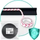 Ricokids 798701 Foam Edge Protector Tape for Furniture, Black, 2 m