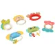 Sensory Rattles and Teethers Set Bibi-inn (6 pcs)