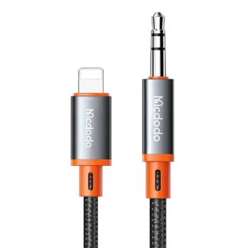 Mcdodo CA-0780 Audio Cable iPhone Apple Lightning to Mini Jack AUX 3,5mm, 1.2m, Black