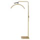 Shadowless LED Arc Lamp 36W for Eyelash Extensions Adjustable, Gold