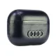 Audi Leather Big Logo Case for AirPods Pro 2, Black