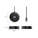 Orico YS1-C2 4-Port USB Hub (1x USB-A 3.0, 3x USB-A 2.0), 0.3m, Black