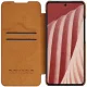 Nillkin Qin Book Case for Samsung Galaxy A73, Brown