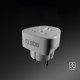 SBS Universal Travel Adapter Schuko / EU, White