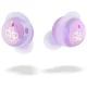 Guess 4G Printed Logo Wireless TWS In-Ear Headphones with Charging Case, Bluetooth 5.3 - Purple