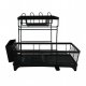 Large 2-Tier Dish Drying Rack, Black