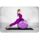 Neo-Sport 65 cm Purple Exercise Ball NS-951 - Fitness & Stability Training