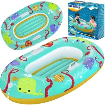 Bestway 34009 Children's Inflatable Swimming Boat, 119 x 79 cm