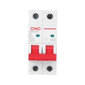 DC Miniature Circuit Breaker 2P 63A 500V DC 6kA Cat.A